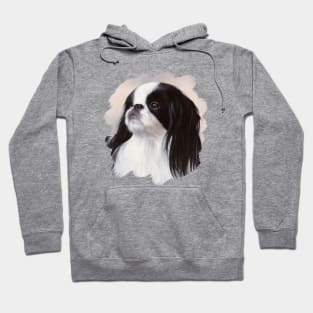 Japanese Chin painting Hoodie